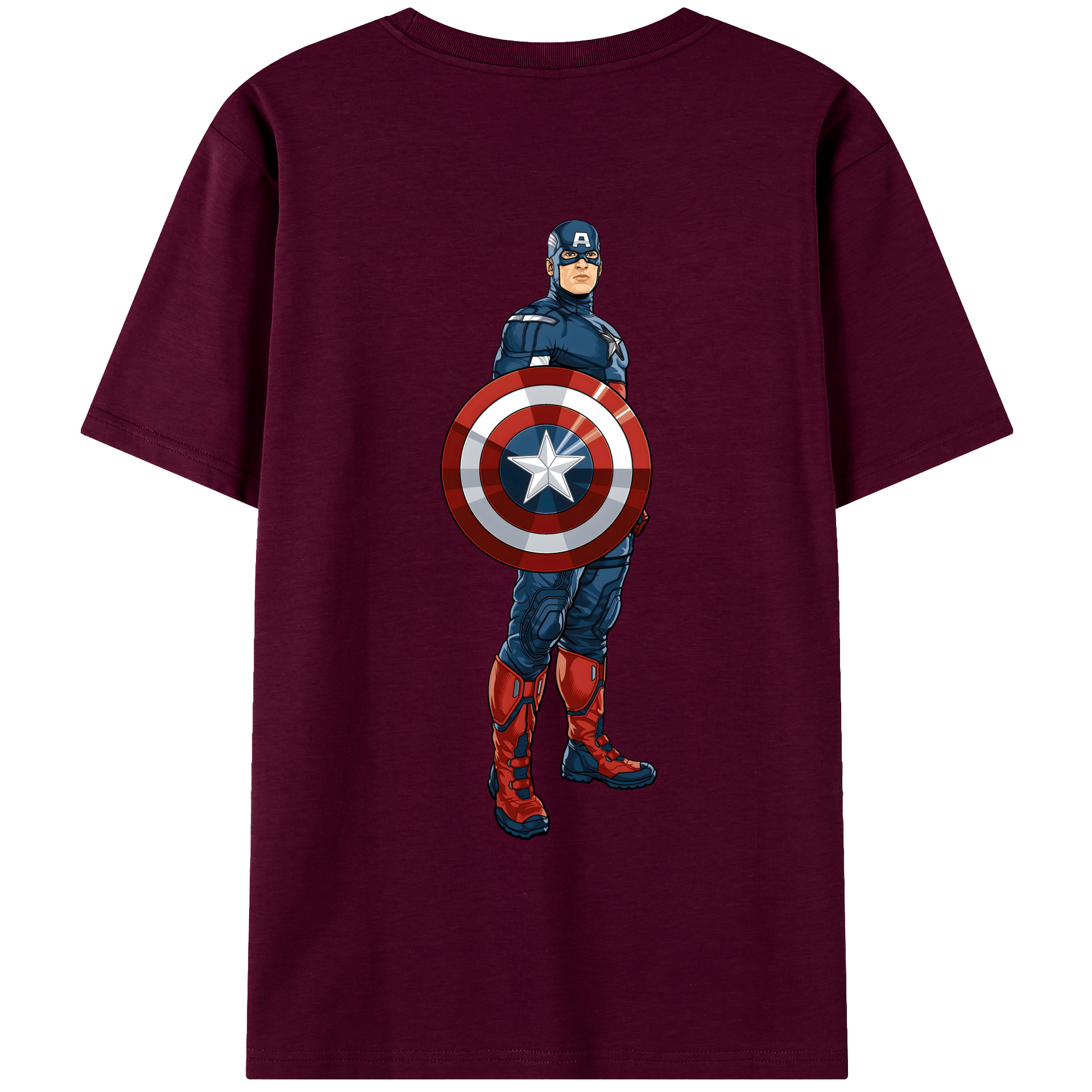 （画像用） アベンジャーズ The Avengers レディース半袖Tシャツ(バックプリント)